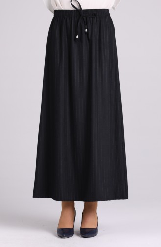 Navy Blue Skirt 9006-01
