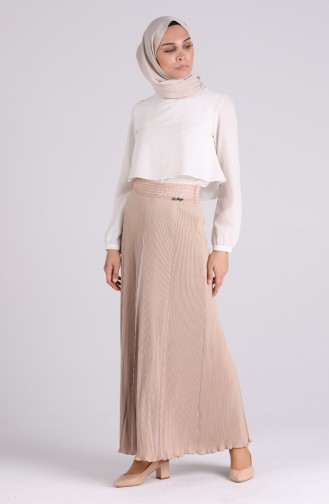 Beige Rok 20Y2009500-06