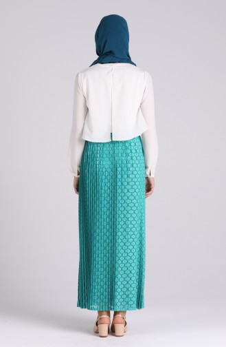 Turquoise Skirt 4030-02