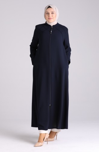 Abayas Bleu Marine 5104-03