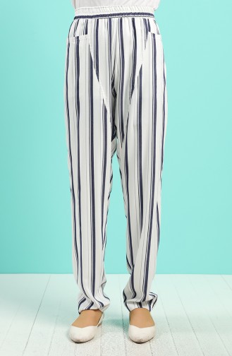 Pantalon Bleu Marine 0210-01