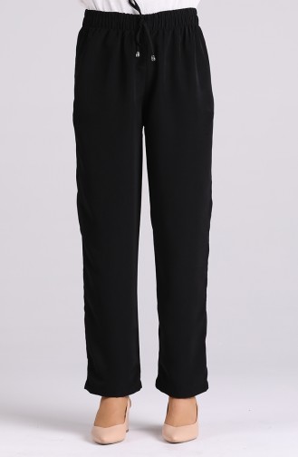 Pantalon Noir 0185-01