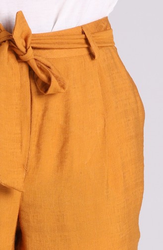 Dark Mustard Broek 9Y1911306-03