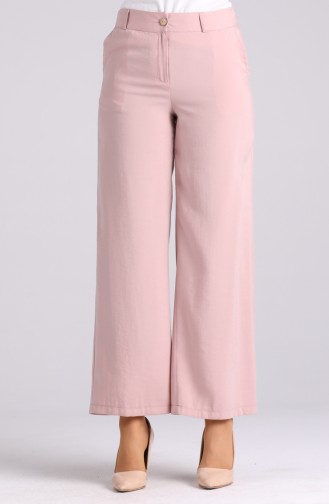 Flared Skinny Trousers 11015a-01 Powder 11015A-01