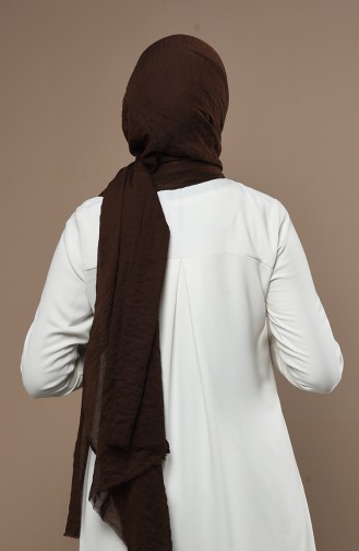 Dark Brown Sjaal 2528-15