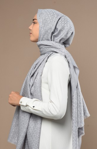 Silver Gray Sjaal 70167-11