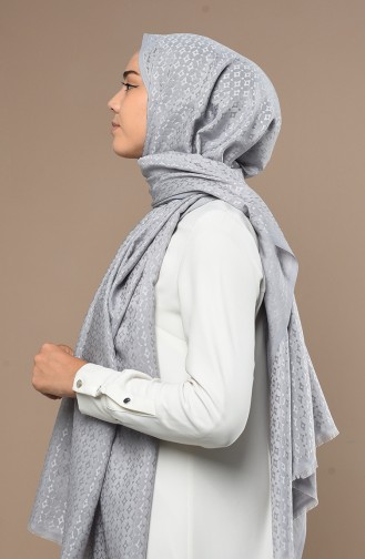 Silver Gray Shawl 70167-11