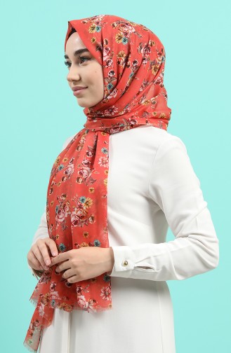 Orange Shawl 4695-10