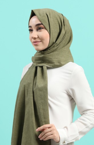 Khaki Shawl 3011TV-04