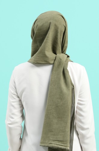 Khaki Shawl 3011TV-04