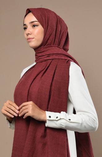 Claret Red Shawl 3012PO-01