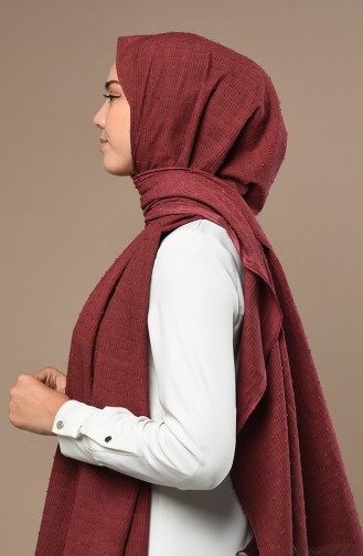 Claret Red Shawl 3012PO-01