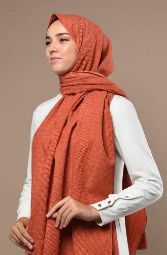 Brick Red Shawl 3012PO-06