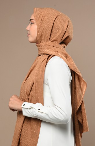 Saffron Colored Shawl 3012PO-08