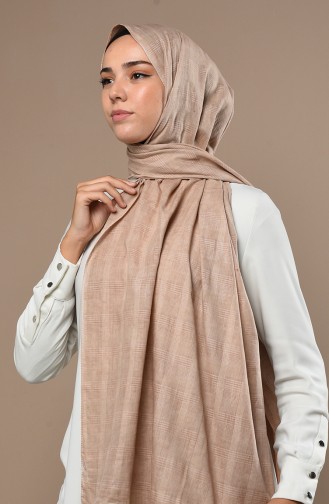 Milk Coffee Shawl 3013PE-07