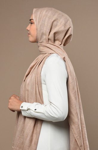 Milk Coffee Shawl 3013PE-07