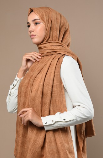 Saffron Colored Shawl 3013PE-08