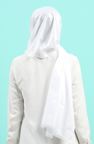 White Sjaal 3014DE-16