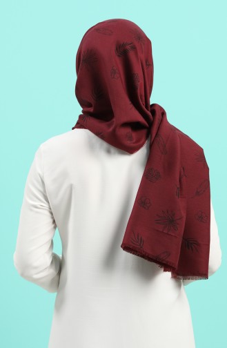 Claret red Sjaal 3018PYD-19