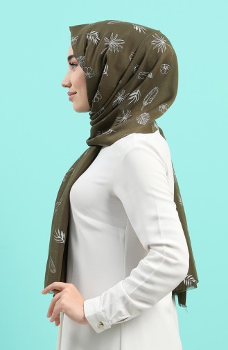 Khaki Shawl 3018PYD-23