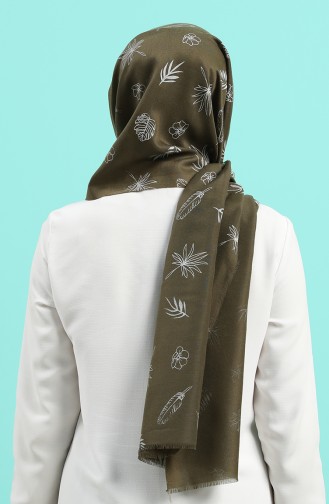 Khaki Shawl 3018PYD-23