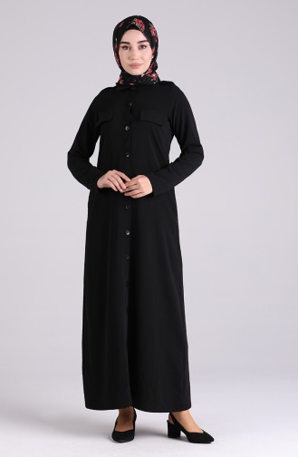 Black İslamitische Jurk 0920-01