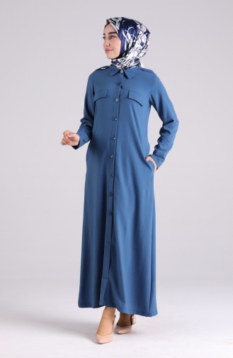 Robe Hijab Indigo 0920-03