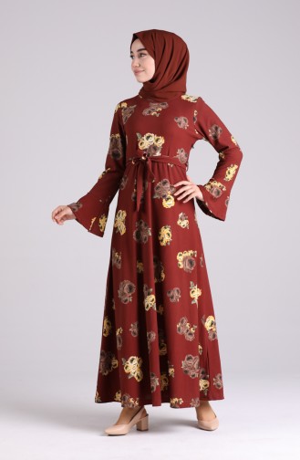 Tabak Hijab Kleider 5885-03