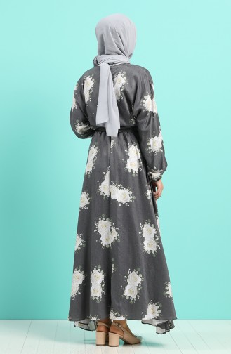 Robe Hijab Gris 5155-03