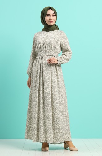 Robe Hijab Khaki 8092B-04