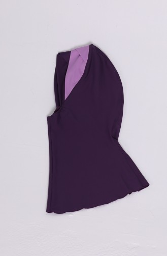 Purple Swimsuit Hijab 04
