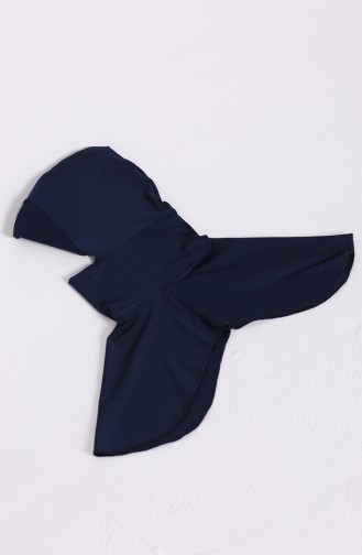 Navy Blue Swimsuit Hijab 8585A-01