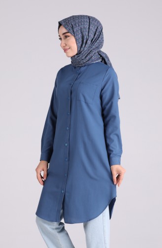 Light Navy Blue Tunics 2515-14