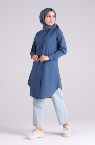 Light Navy Blue Tuniek 2515-14