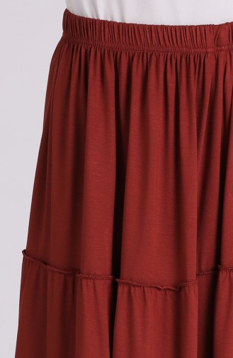 Brick Red Skirt 7880A-05