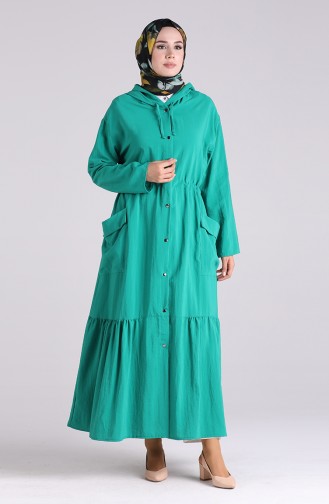 Grün Abayas 3191-07