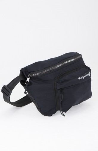 Sac Ceinture Bleu Marine 28-02