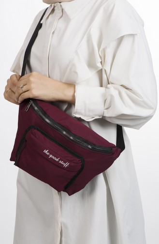 Claret Red Fanny Pack 28-04