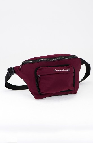 Claret red Belly Bag 28-04