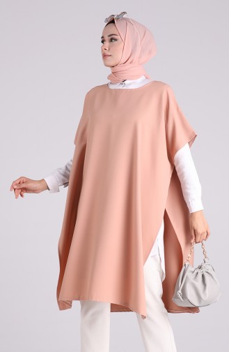 Beige Poncho 1016-03