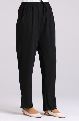Pantalon Noir 1332-01