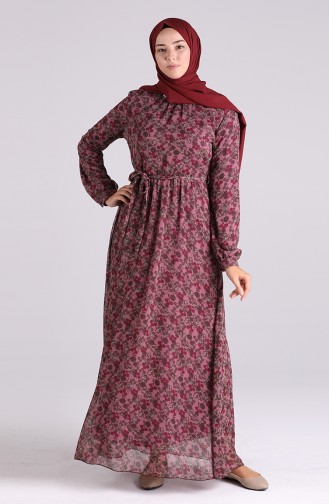 Zwetschge Hijab Kleider 20Y3064001A-01