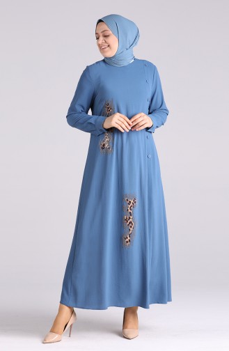 فستان نيلي 1313-04