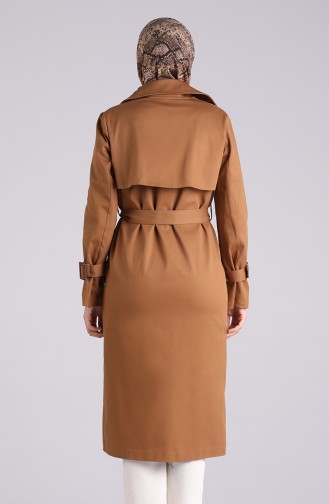 Tobacco Brown Trench Coats Models 90007-03