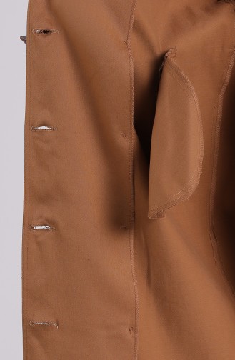 Tobacco Brown Trench Coats Models 90007-03