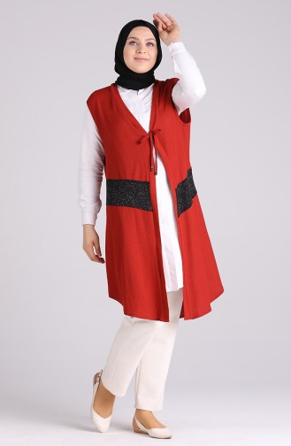 Brick Red Waistcoats 1338-01