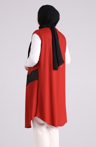 Brick Red Waistcoats 1338-01