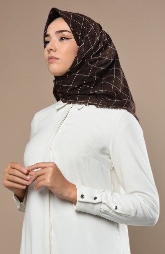 Dark Brown Hoofddoek 2536-16