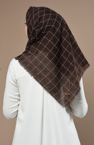 Dark Brown Hoofddoek 2536-16