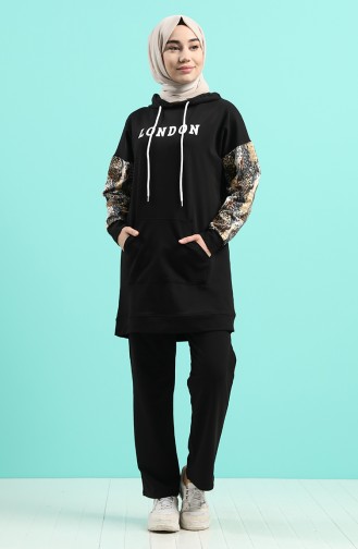 Black Tracksuit 8065-01